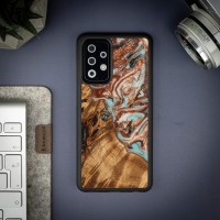 mini: Etui Bewood Unique na Samsung Galaxy A52 5G / A52S 5G - Planets - Jowisz (3)