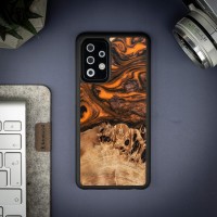 mini: Etui Bewood Unique na Samsung Galaxy A52 5G / A52S 5G - Orange (3)