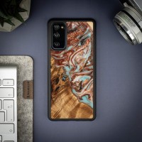 mini: Etui Bewood Unique na Samsung Galaxy S20 FE - Planets - Jowisz (3)