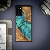 mini: Etui Bewood Unique na Samsung Galaxy Note 20 - Turquoise (3)