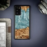 mini: Etui Bewood Unique na Samsung Galaxy Note 20 - Planets - Uran (3)