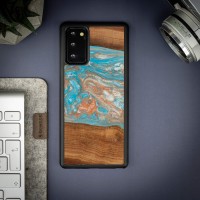 mini: Etui Bewood Unique na Samsung Galaxy Note 20 - Planets - Saturn (3)