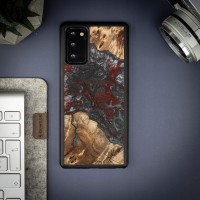 mini: Etui Bewood Unique na Samsung Galaxy Note 20 - Planets - Pluton (3)
