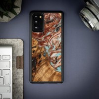 mini: Etui Bewood Unique na Samsung Galaxy Note 20 - Planets - Jowisz (3)