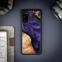 mini: Etui Bewood Unique na Samsung Galaxy S20 - Violet (2)