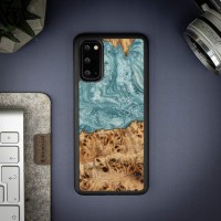 mini: Etui Bewood Unique na Samsung Galaxy S20 - Planets - Uran (2)