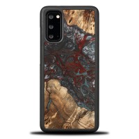 mini: Etui Bewood Unique na Samsung Galaxy S20 - Planets - Pluton (1)
