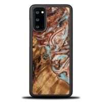 mini: Etui Bewood Unique na Samsung Galaxy S20 - Planets - Jowisz (1)