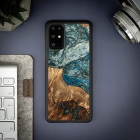mini: Etui Bewood Unique na Samsung Galaxy S20 Plus - Planets - Ziemia (3)