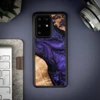mini: Etui Bewood Unique na Samsung Galaxy S20 Ultra - Violet (3)