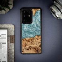 mini: Etui Bewood Unique na Samsung Galaxy S20 Ultra - Planets - Uran (3)