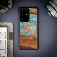 mini: Etui Bewood Unique na Samsung Galaxy S20 Ultra - Planets - Saturn (3)
