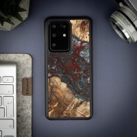 mini: Etui Bewood Unique na Samsung Galaxy S20 Ultra - Planets - Pluton (3)