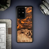 mini: Etui Bewood Unique na Samsung Galaxy S20 Ultra - Orange (3)