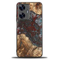 mini: Etui Bewood Unique - Realme C55 - Planets - Pluton (1)