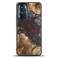 mini: Etui Bewood Unique - Motorola Edge 30 - Planets - Pluton (1)