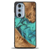 mini: Etui Bewood Unique - Motorola Edge 30 Pro - Turquoise (1)