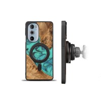 mini: Etui Bewood Unique - Motorola Edge 30 Pro - Turquoise (2)