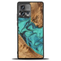 mini: Etui Bewood Unique - Motorola Edge 30 Fusion - Turquoise (1)