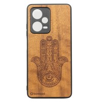 mini: Drewniane Etui Bewood Redmi Note 12 Pro 5G HAMSA IMBUIA (1)