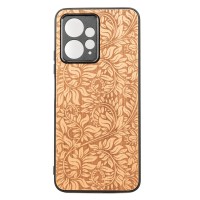mini: Drewniane Etui Bewood Redmi Note 12 4G LIŚCIE JABŁOŃ (1)