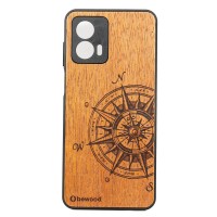 mini: Drewniane Etui Bewood Motorola G53 5G TRAVELER MERBAU (1)