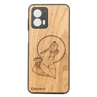 mini: Drewniane Etui Bewood Motorola G73 5G WILK DĄB (1)