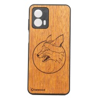 mini: Drewniane Etui Bewood Motorola G73 5G LIS MERBAU (1)