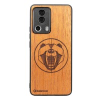 mini: Drewniane Etui Bewood Xiaomi 13 Lite NIEDŹWIEDŹ MERBAU (1)