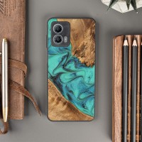 mini: Etui Bewood Unique - Motorola G53 5G - Turquoise (3)