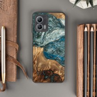 mini: Etui Bewood Unique - Motorola G53 5G - Planets - Ziemia (3)