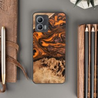 mini: Bewood Resin Case - Motorola G53 5G - Orange (3)