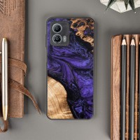 mini: Etui Bewood Unique - Motorola G73 5G - Violet (3)