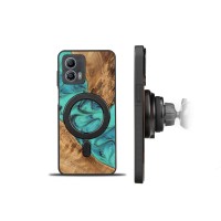 mini: Etui Bewood Unique - Motorola G73 5G - Turquoise (2)