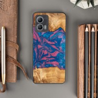 mini: Bewood Resin Case - Motorola G73 5G - Neons - Vegas (3)
