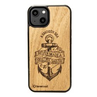 mini: Drewniane Etui Bewood do iPhone 15 KOTWICA DĄB (1)