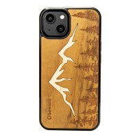 mini: Drewniane Etui Bewood do iPhone 15 GÓRY IMBUIA (1)
