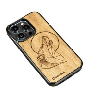 mini: Drewniane Etui Bewood do iPhone 15 Pro WILK DĄB (2)