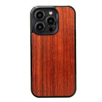mini: Drewniane Etui Bewood do iPhone 15 Pro PADOUK (1)