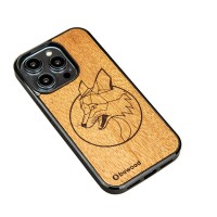 mini: Drewniane Etui Bewood do iPhone 15 Pro LIS MERBAU (2)