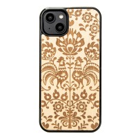 mini: Drewniane Etui Bewood do iPhone 15 Plus POLSKI FOLK ANIEGRE (1)