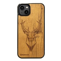 mini: Apple iPhone 15 Plus Deer Imbuia Bewood Wood Case (1)