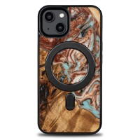 mini: Etui Bewood Unique do iPhone 15 - Planets Jowisz z MagSafe (1)