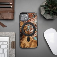 mini: Etui Bewood Unique do iPhone 15 - Planets Jowisz z MagSafe (3)