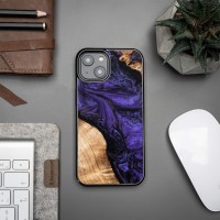 mini: Etui Bewood Unique do iPhone 15 - Violet (2)