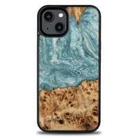 mini: Etui Bewood Unique do iPhone 15 - Planets Uran (1)