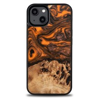 mini: Etui Bewood Unique do iPhone 15 - Orange (1)