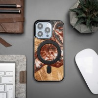 mini: Etui Bewood Unique do iPhone 15 Pro - Planets - Wenus z MagSafe (3)