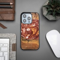 mini: Etui Bewood Unique do iPhone 15 Pro - Planets - Mars (2)