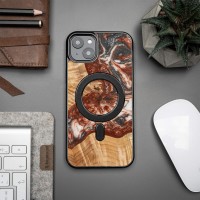 mini: Etui Bewood Unique do iPhone 15 Plus - Planets - Wenus z MagSafe (3)